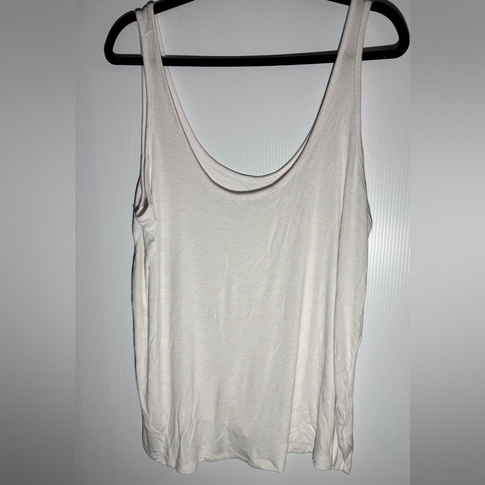 Women's White Tank Top size XXL